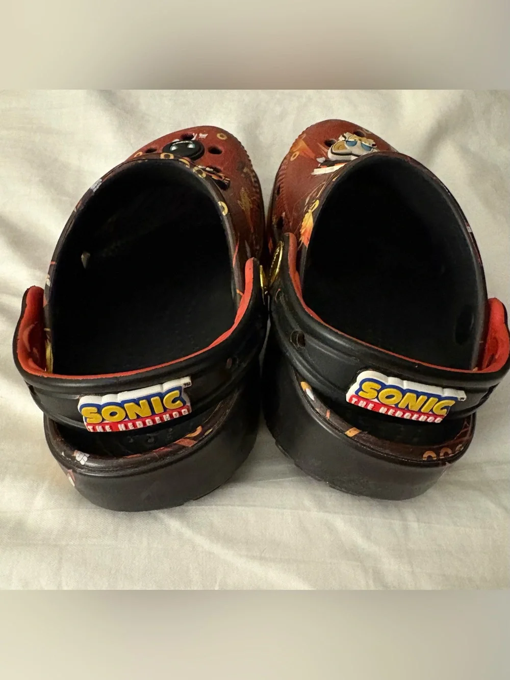 CROCS X Sonic the hedgehog little kid size 9.